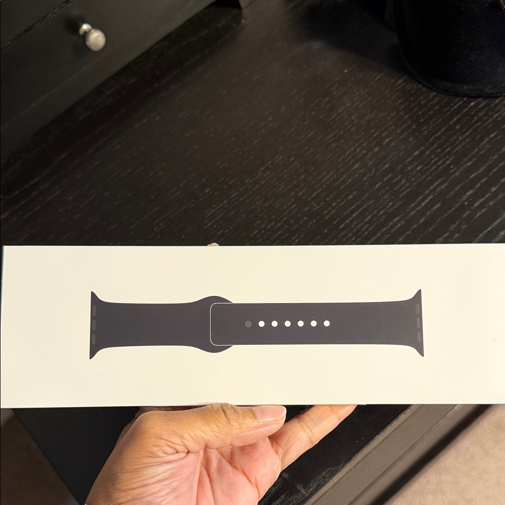 Apple Black Sport Band for Apple Watch - Silicone Wristband
